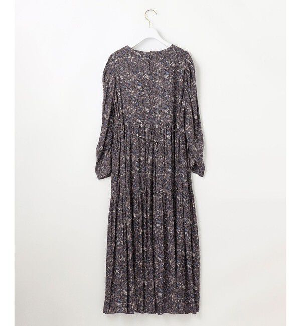 ANY SIS「【BAILA12月号掲載・貴島明日香さんコラボ】ペイントタッチフラワー ワンピース」|ワンピース|