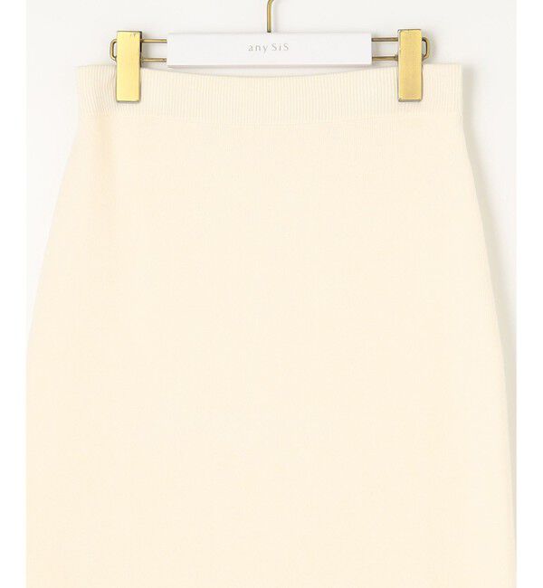 ANY SIS「【洗える・セットアップ可】アンチピリング総針ニット スカート」|スカート|