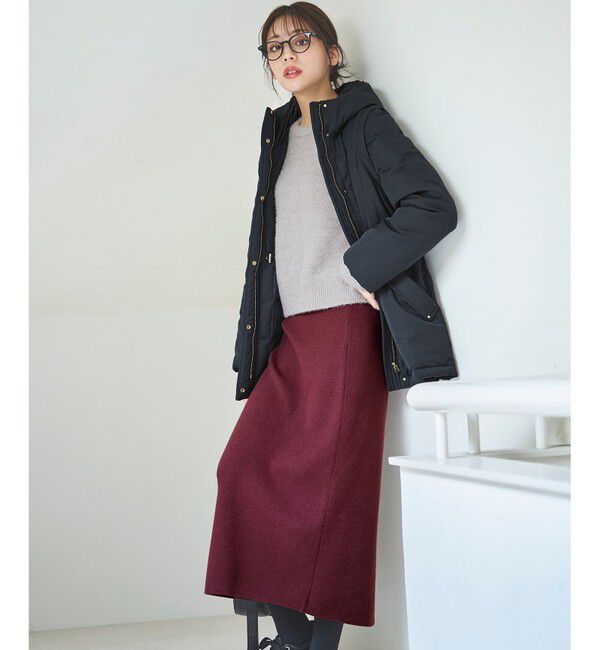 ANY SIS「【洗える・セットアップ可】アンチピリング総針ニット スカート」|スカート|