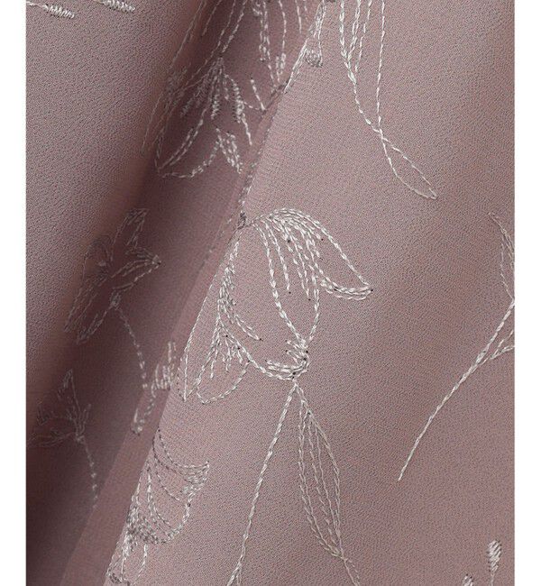 ANY SIS「【Lily Calin】ラインエンブロイダリー ドレス」|ドレス|