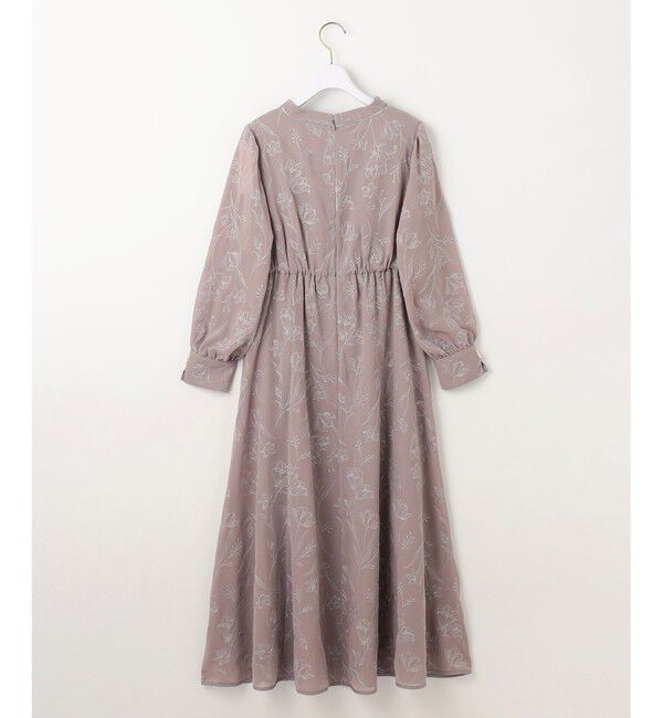 ANY SIS「【Lily Calin】ラインエンブロイダリー ドレス」|ドレス|