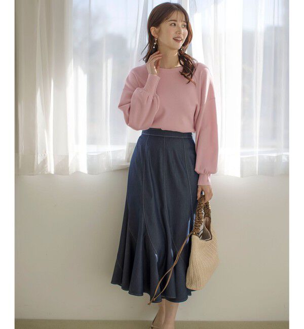 ANY SIS「【花粉対策】ドルマン ニット」|ニット・セーター|