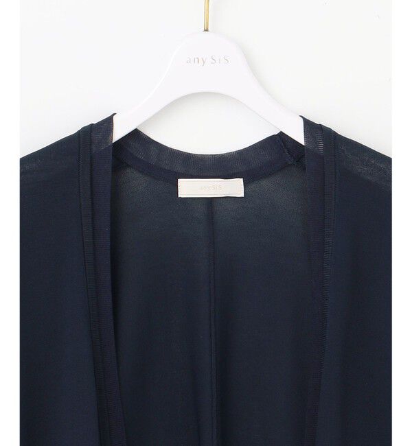 ANY SIS「【接触冷感・UVケア・洗える】着流し カーディガン」|カーディガン|