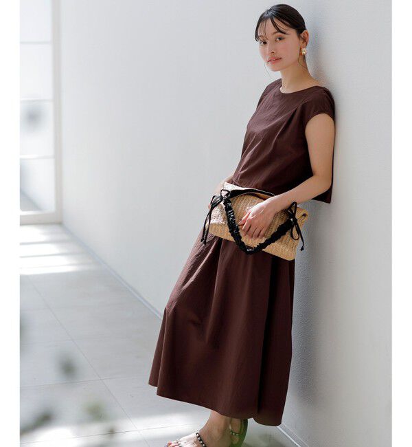 ANY SIS「【撥水・UVカット】ウォーターサイド ワンピース」|ワンピース|