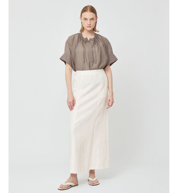 BEIGE,「BURDOCK / Iラインスカート」|スカート|