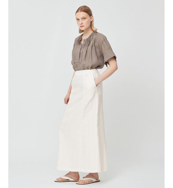 BEIGE,「BURDOCK / Iラインスカート」|スカート|