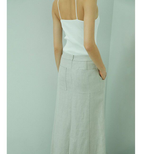 BEIGE,「BURDOCK / Iラインスカート」|スカート|