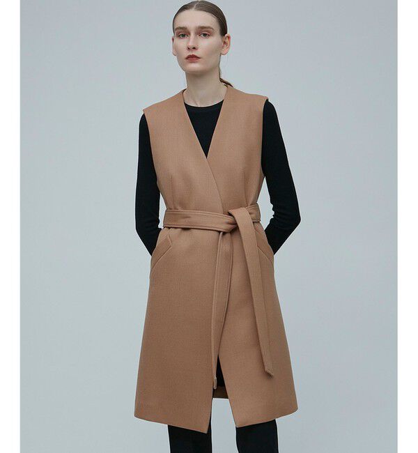 BEIGE,「TOURNELLES / ロングジレ」|その他|Camel