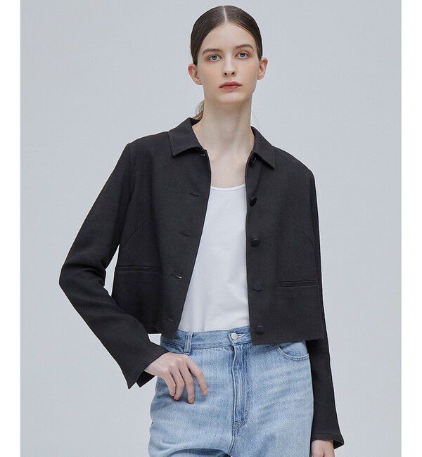 BEIGE,「PAUL / ショートジャケット」|その他|Black