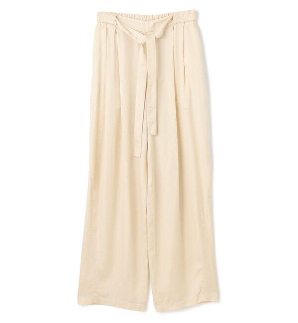 BEIGE,「【洗える・VERY 6月号掲載】PAWPAW / ウエストリボンタックワイドパンツ」|その他|