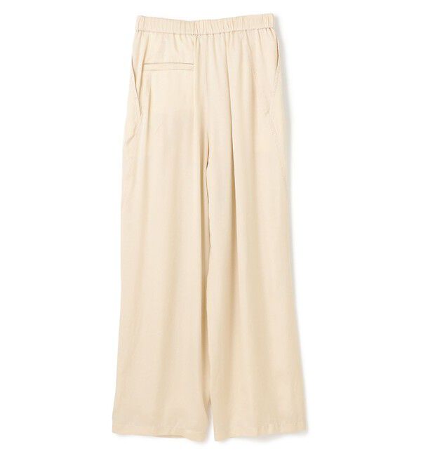 BEIGE,「【洗える・VERY 6月号掲載】PAWPAW / ウエストリボンタックワイドパンツ」|その他|
