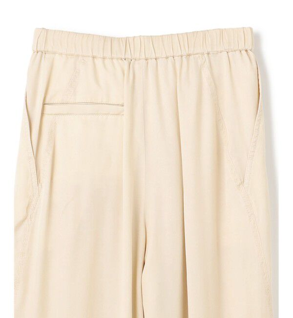 BEIGE,「【洗える・VERY 6月号掲載】PAWPAW / ウエストリボンタックワイドパンツ」|その他|