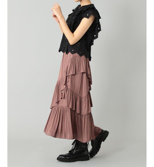  「イレギュラーティアードスカート」|スカート|