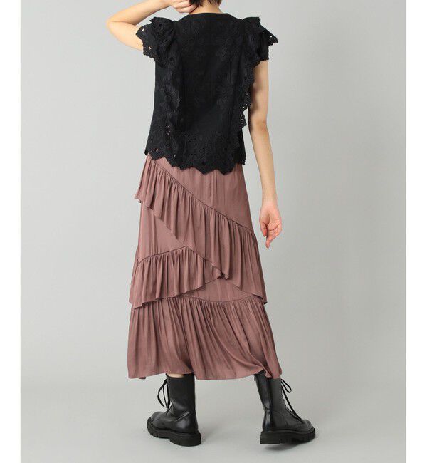  「イレギュラーティアードスカート」|スカート|