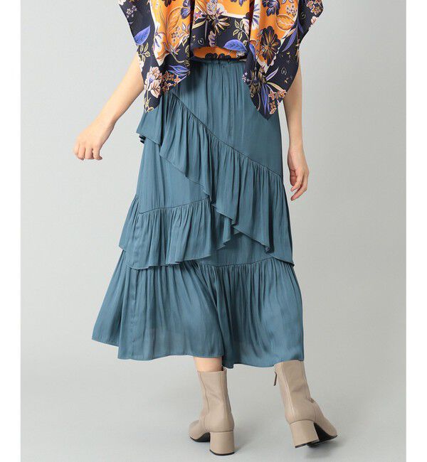  「イレギュラーティアードスカート」|スカート|