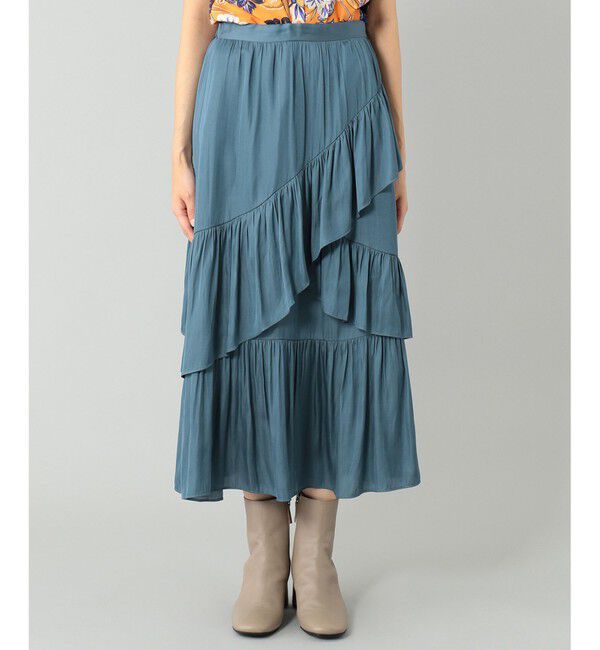  「イレギュラーティアードスカート」|スカート|