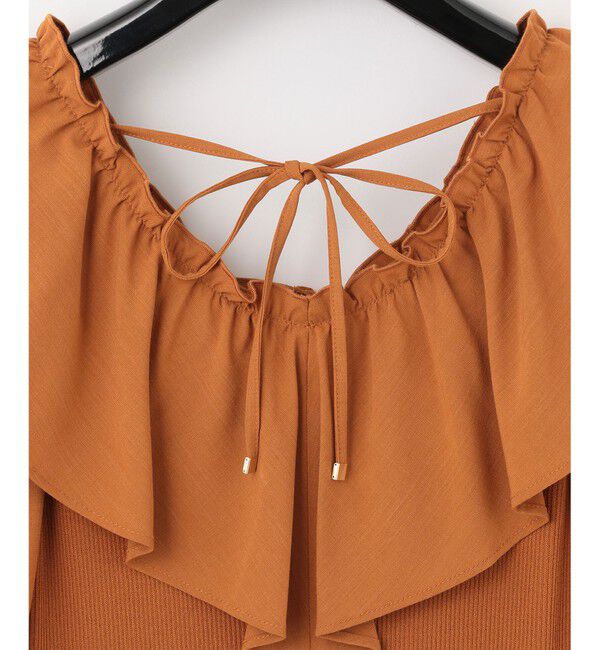 Diagram「フリルニットワンピース」|ワンピース|