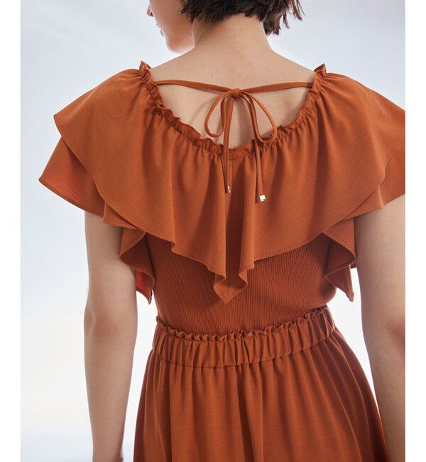 Diagram「フリルニットワンピース」|ワンピース|