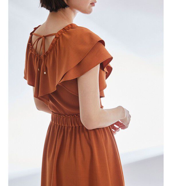 Diagram「フリルニットワンピース」|ワンピース|