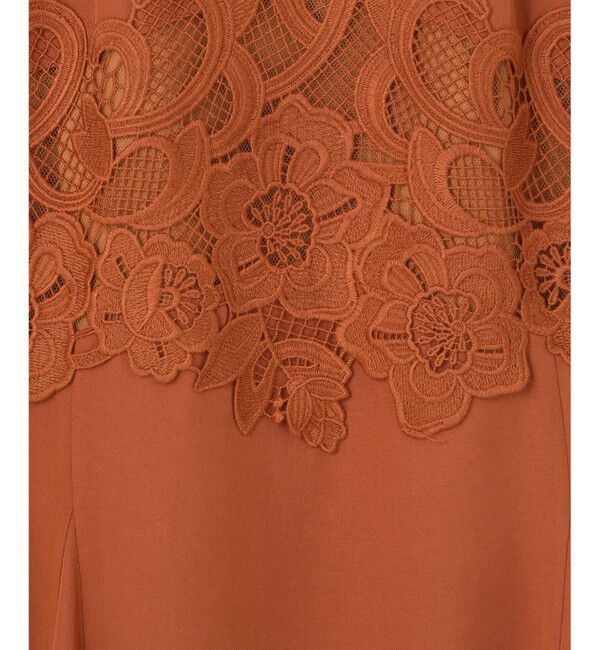 GRACE CONTINENTAL「レース切替マーメイドスカート」|スカート|