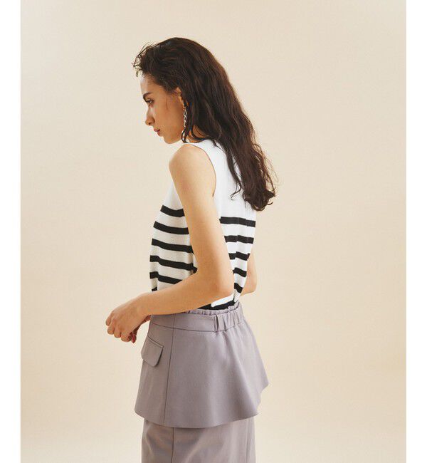 Grace Class「マリンニットノースリーブ」|ニット・セーター|