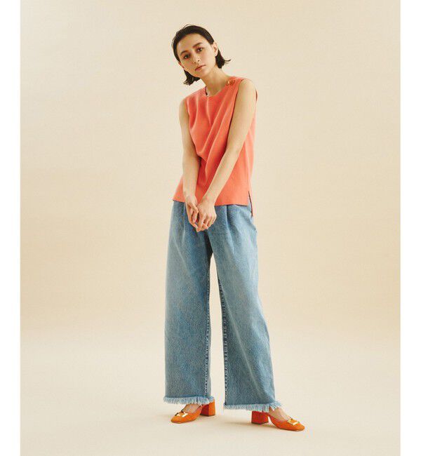 Grace Class「マリンニットノースリーブ」|ニット・セーター|