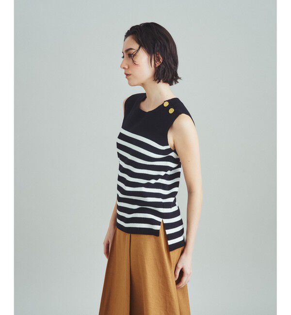 Grace Class「マリンニットノースリーブ」|ニット・セーター|