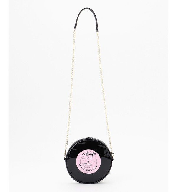 Grace Class「レコードエナメルバッグ」|ショルダー・メッセンジャー|