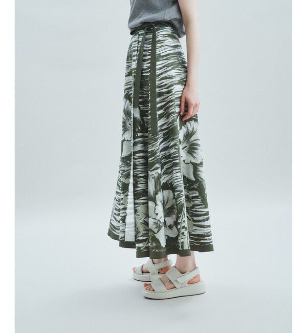 Grace Class「ペイントフラワーメキシカンスカート」|スカート|