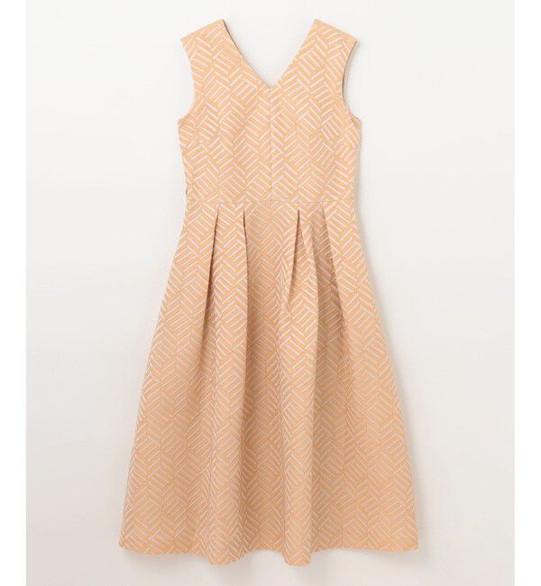 Grace Class「キカジャガードタックドレス」|ドレス|