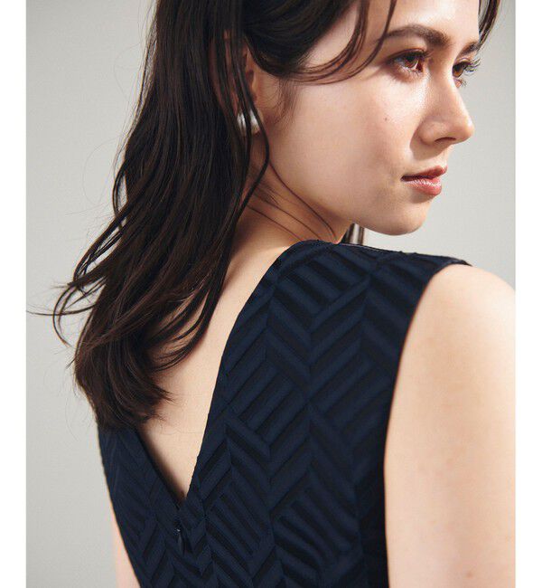 Grace Class「キカジャガードタックドレス」|ドレス|