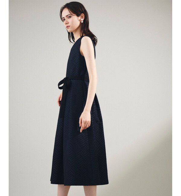 Grace Class「キカジャガードタックドレス」|ドレス|