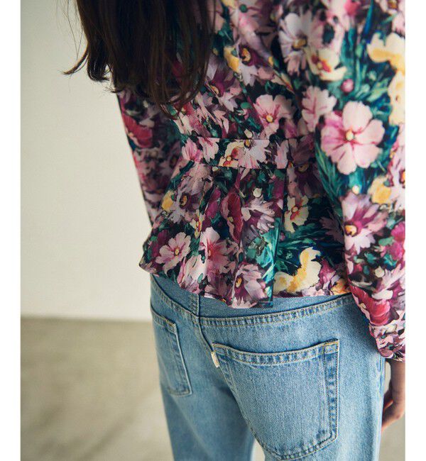 GRACE CONTINENTAL「グラデフラワープリントトップ」|シャツ・ブラウス|