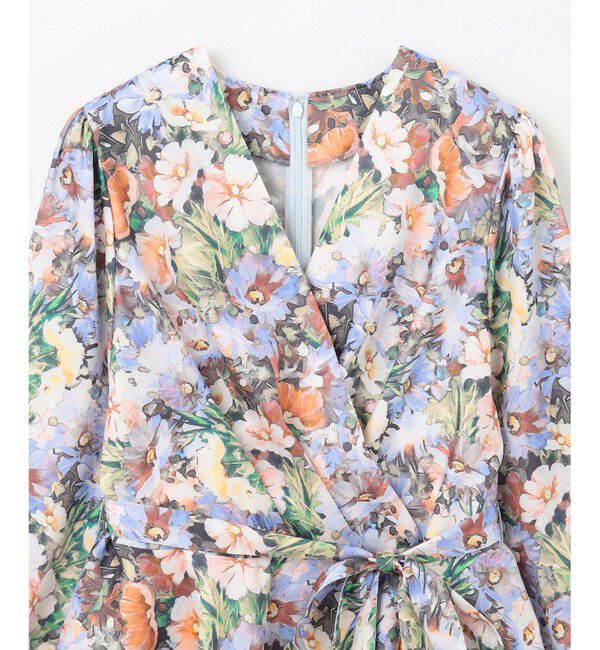 GRACE CONTINENTAL「グラデフラワープリントトップ」|シャツ・ブラウス|