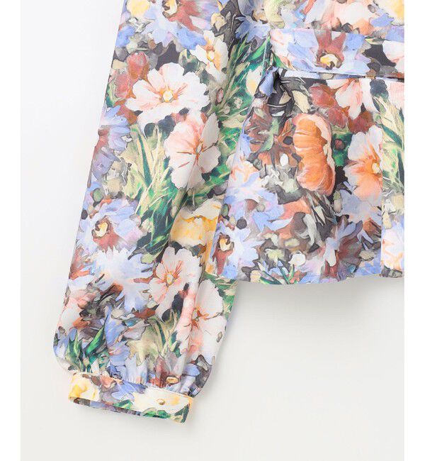 GRACE CONTINENTAL「グラデフラワープリントトップ」|シャツ・ブラウス|