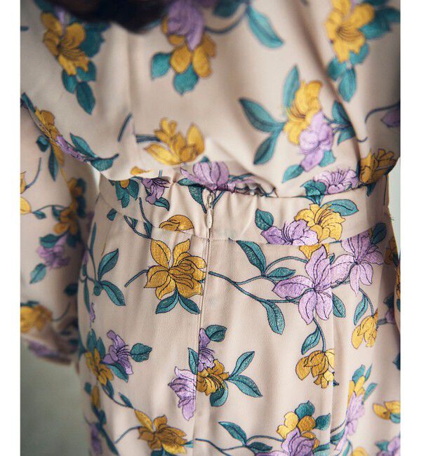 GRACE CONTINENTAL「フラワー刺繍フレアスカート」|スカート|