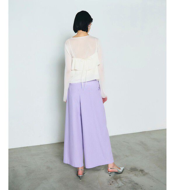 Diagram「フリルキャミソール」|キャミソール|