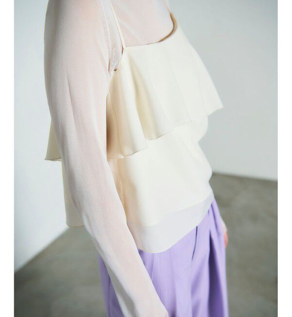 Diagram「フリルキャミソール」|キャミソール|