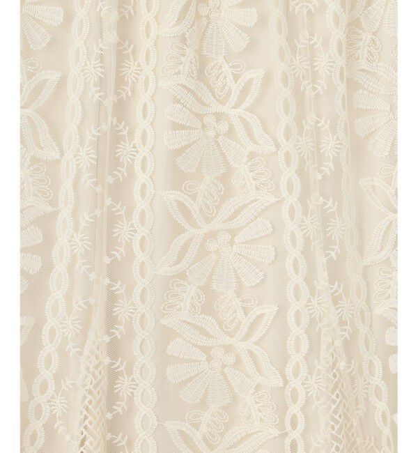 GRACE CONTINENTAL「フレア刺繍スカート」|スカート|