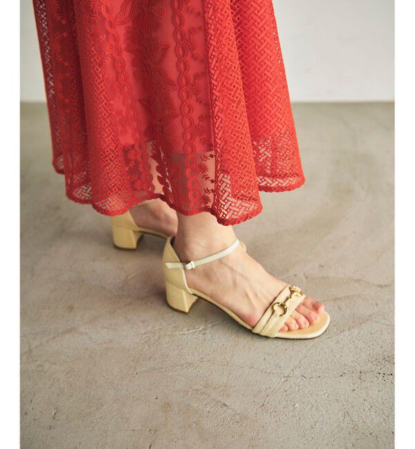 GRACE CONTINENTAL「フレア刺繍スカート」|スカート|