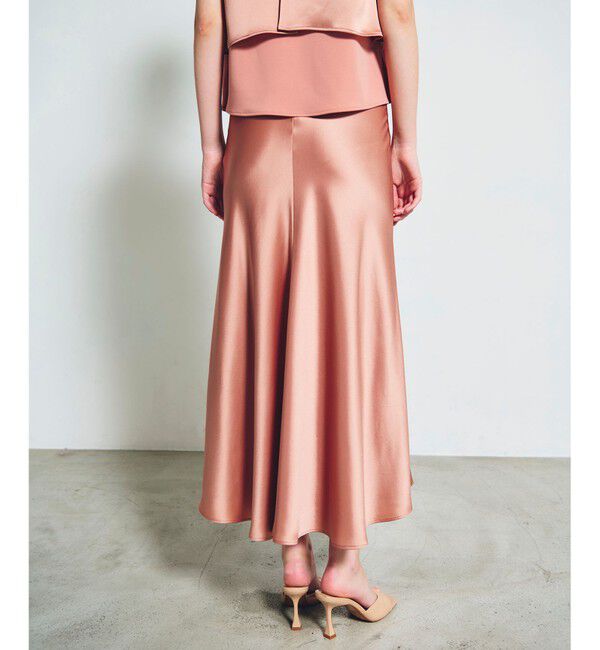 Grace Class「サテンバイアスロングスカート」|スカート|