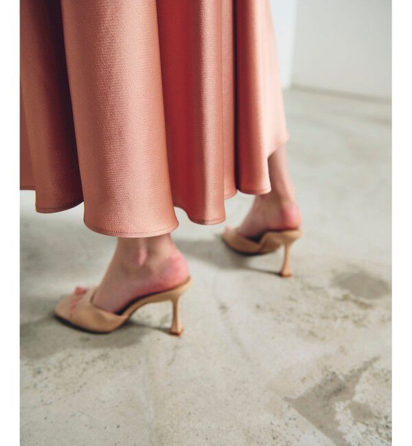 Grace Class「サテンバイアスロングスカート」|スカート|