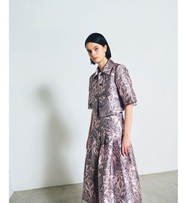 Grace Class「ボタニカルジャガードシャツ」|シャツ・ブラウス|