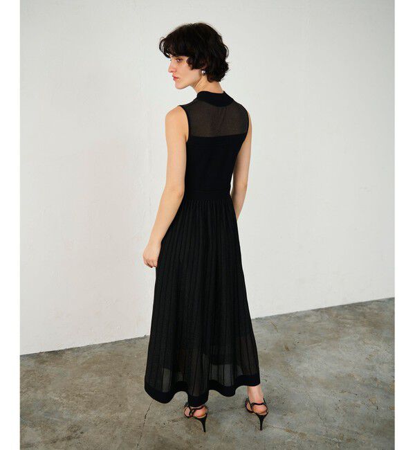 Diagram「ラメシアープリーツニットワンピース」|ワンピース|