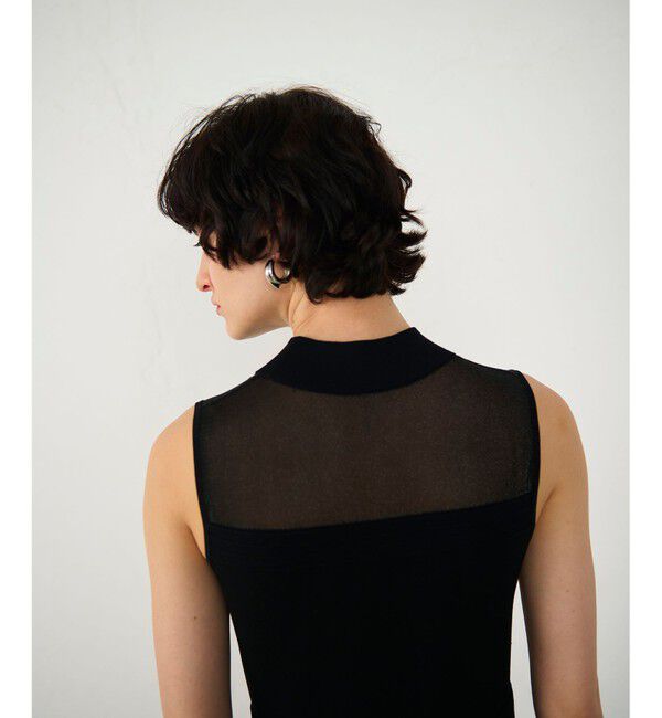 Diagram「ラメシアープリーツニットワンピース」|ワンピース|