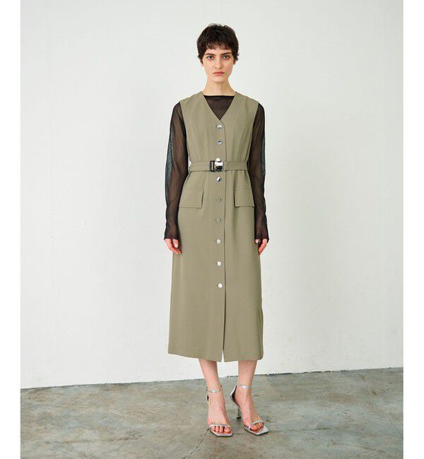 Diagram「ベルト付ジャンパースカート」|ワンピース|