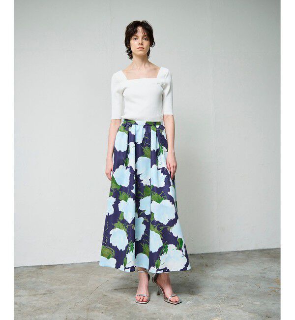 Grace Class「グログランボタニカルスカート」|スカート|