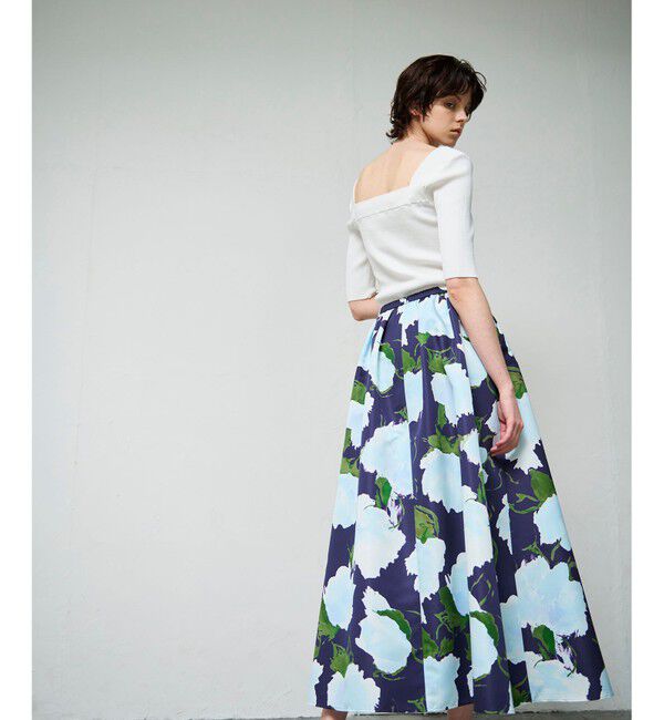 Grace Class「グログランボタニカルスカート」|スカート|