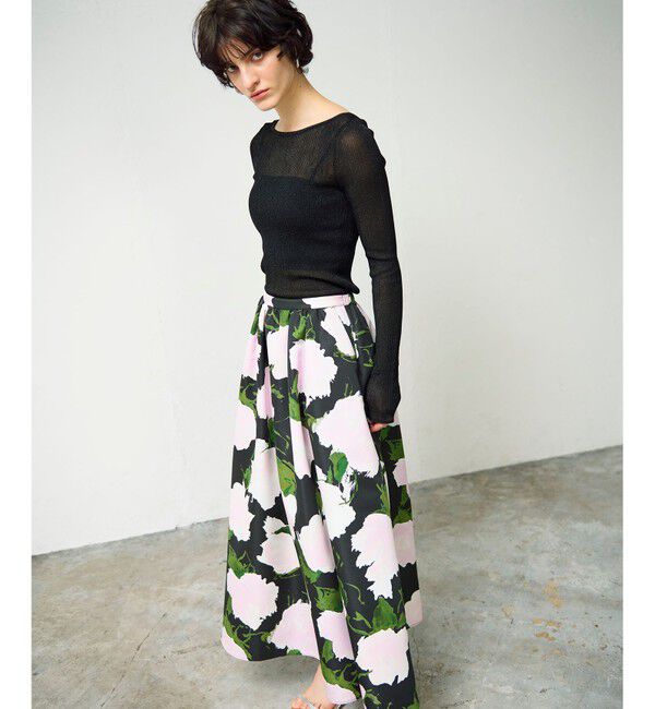 Grace Class「グログランボタニカルスカート」|スカート|