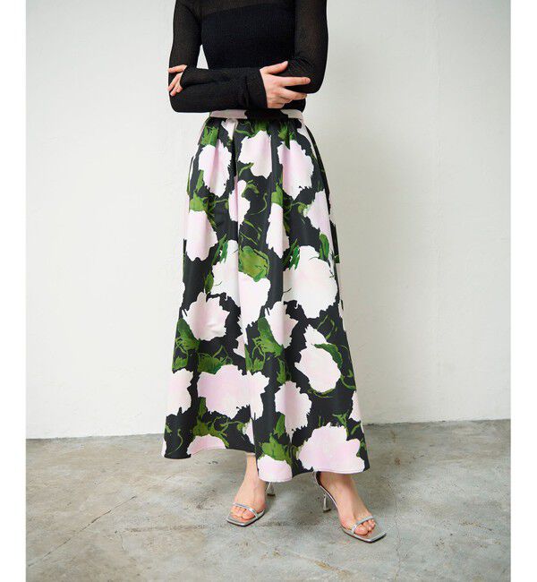 Grace Class「グログランボタニカルスカート」|スカート|